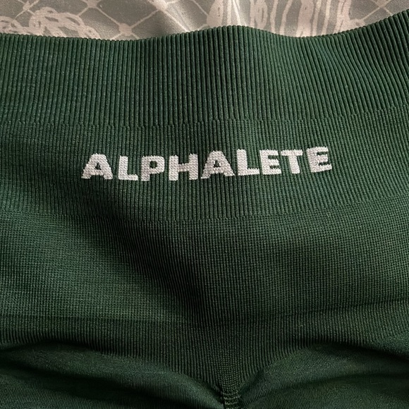Alphalete Amplify Leggings in Darkest Pine (see pics) - Picture 4 of 6